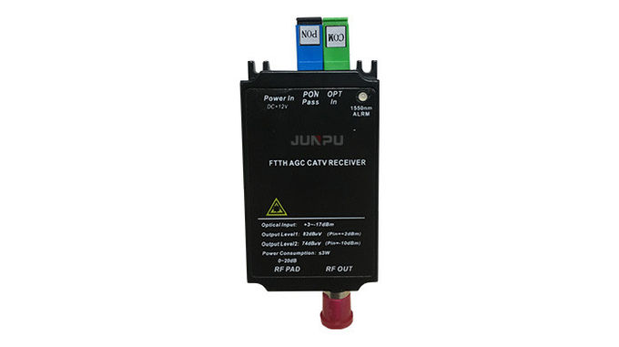 Junpu Ftth Catv Optical Receiver No Power Supply 1550nm 4