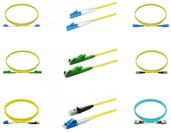 SC Type Fiber Optic Patch Cables, single mode, LSZH, 1M fiber optic jumper 3